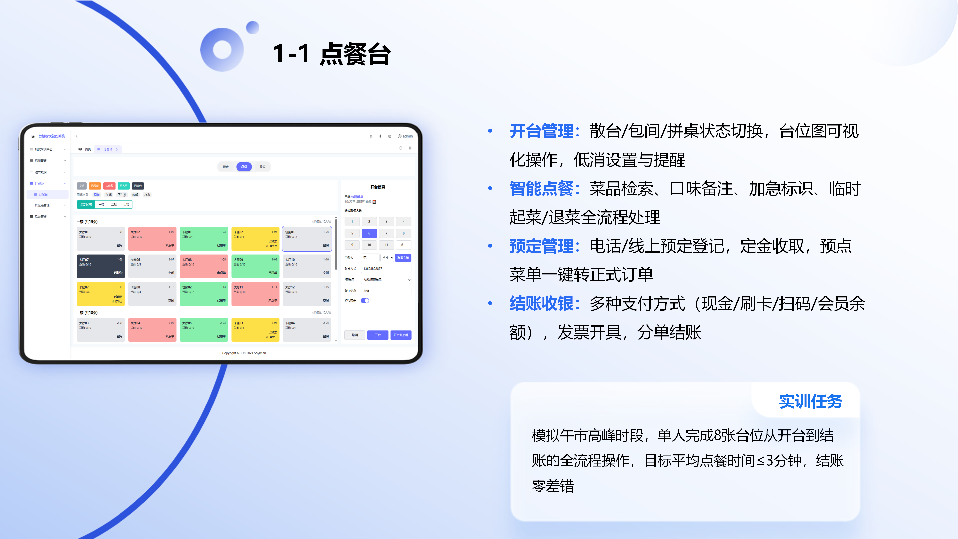 餐饮企业管理系统图片 2