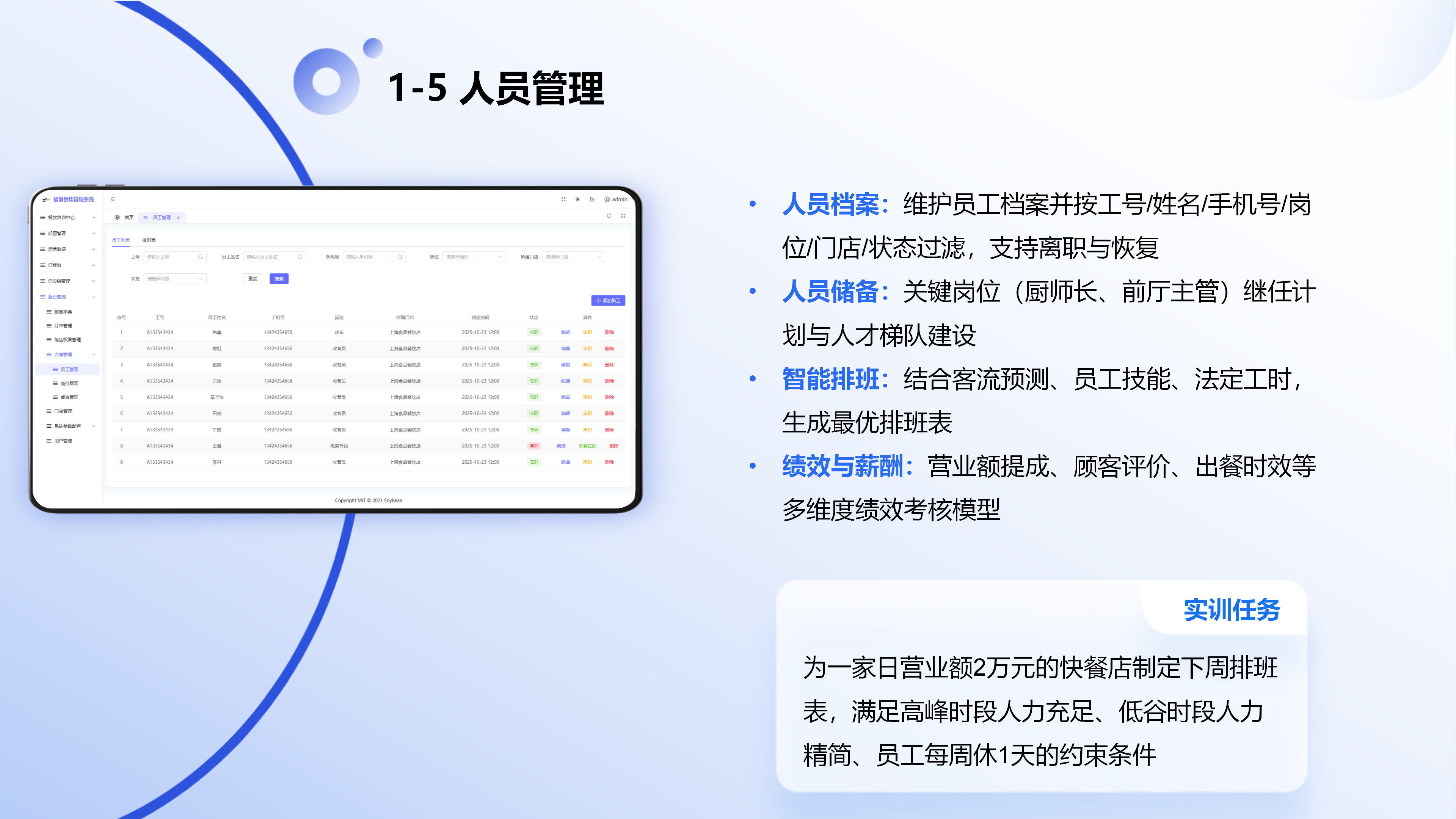 餐饮企业管理系统图片 6